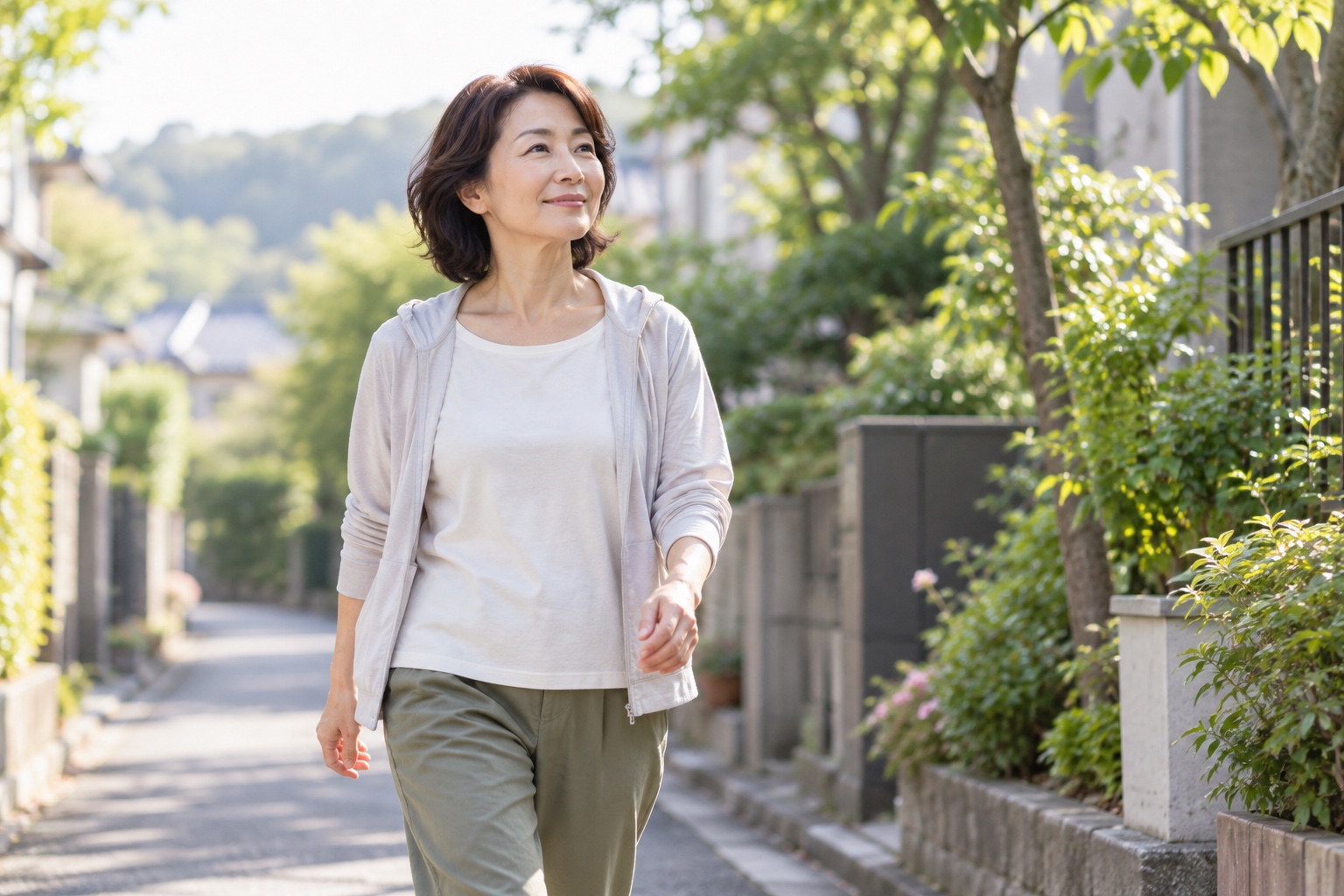 日常の整え方を実践する女性